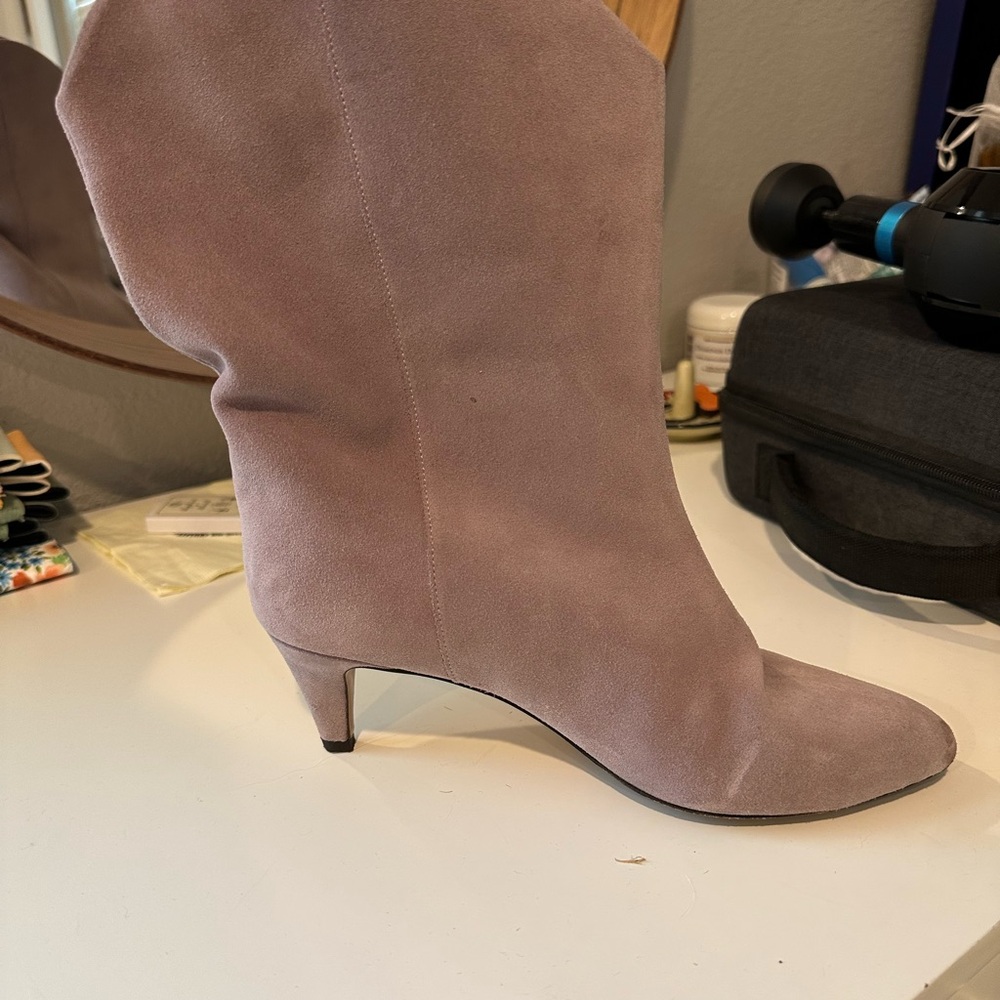 Isabel Marant Dernee Pale Purple Boots Size 37 - Picture 4 of 5